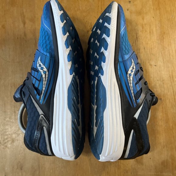 Saucony Mens Triumph ISO2 Running Shoes Blue/Black/Silver S20290-4  Sz 10 main image 8